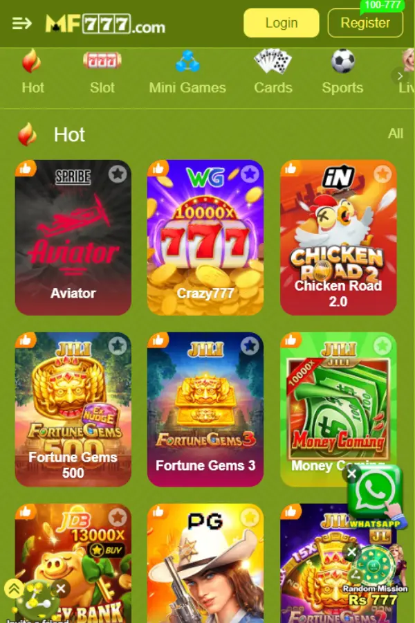 MF777 Game Download